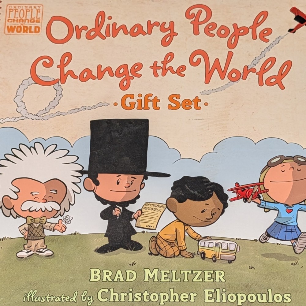Ordinary People Change the World | 4 Book Hardcover Gift Set by Brad Meltzer