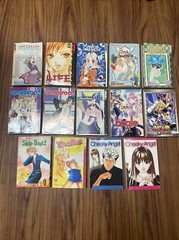Assorted Lot Bundle Of ANIME MANGA BOOKS VARYING CONDITION LOT OF 14