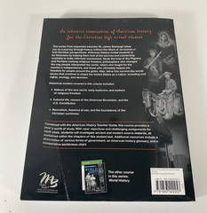 Masterbooks American History Student High School Revised 2022 Edition Curriculum