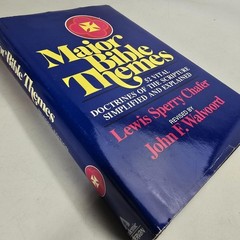 Major Bible Themes Lewis Sperry Chafer John Walvoord HC 1993 Book Christian Vtg