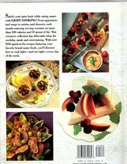 Low Fat, Low Calorie, Low Cholesterol Light Cooking (1994, Hardcover) 608 pages