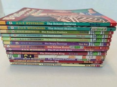 Lot of 13 A to Z Mysteries & Calendar Mysteries Chapter Books by Ron Roy