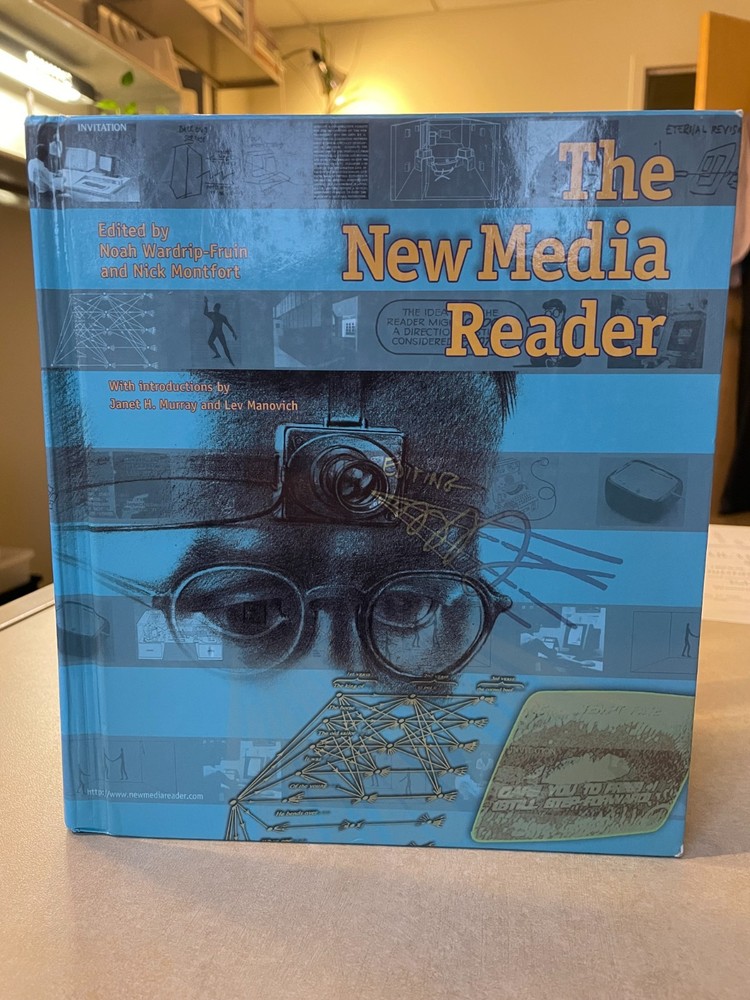 The New Media Reader [With CDROM] by Wardrip-Fruin | Hardcover Solid Actual Pics