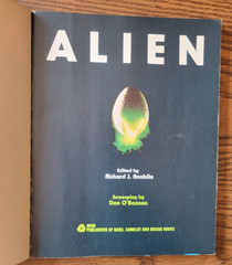 Alien – The Movie Novel by Richard J. Anobile (1979) – PB – VGC