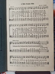 1931 Evangel Songs PB Hymnal by Gospel Publishing House Vintage Paperback