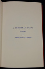 A Christmas Carol – 1st Edition Exclusive Holiday Replica 1843 – Charles Dickens