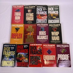 Lot of 13 Dick Francis Paperback Mysteries, VG Condition SEE PICTURES