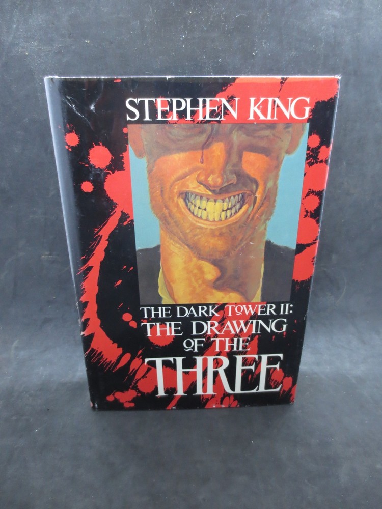 The Dark Tower II : The Drawing of the Three by Stephen King – 1987 1st Ed HCDJ
