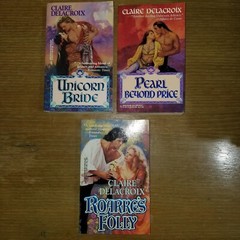 5 Claire Delacroix romance paperbacks