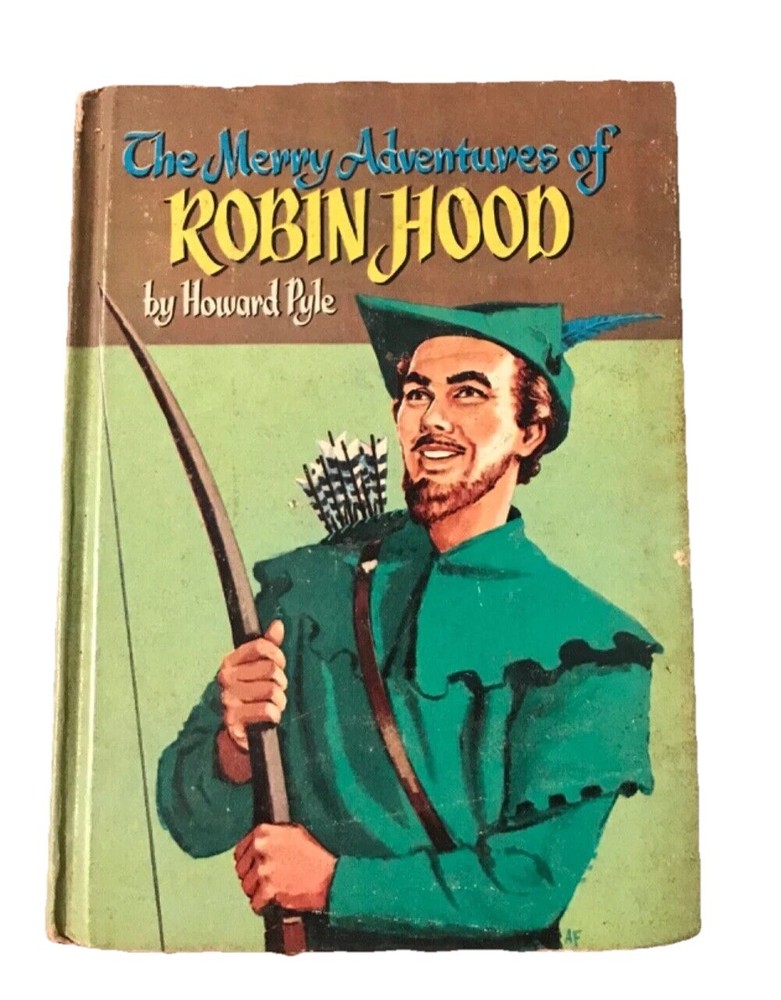 The Merry Adventures of Robin Hood by Howard Pyle Vintage Whitman Childrens 1955