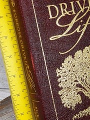 The Purpose Driven Life by Rick Warren Easton Press 2002 Hardcover Leather