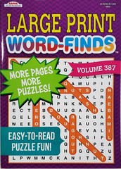 Large Print Word-Finds Puzzle Books Kappa Games,Search,Hunt~ Pick up to 30 Vols