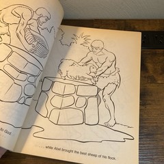 The Bible Coloring Book Jesus Mary Creative Child 1991 Vtg – 156 Unused Pages