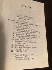 Christ the Healer by F. F. Bosworth