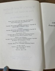 Word Studies in the Greek New Testament Volume III Wuest Eerdmans Hardcover 1975