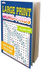 4 Pack of Large Print Word Find Puzzles – Perfect for Seniors and Adults