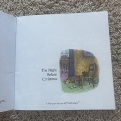Night Before Christmas by Clement C. Moore (1975, Trade Paperback)