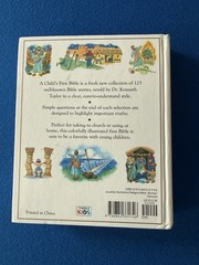 Child’s First Bible by Kenneth N. Taylor (2000, Hardcover) 255 Pages