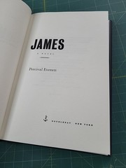 James by Percival Everett 2024 First Edition Hardcover Dust Jacket