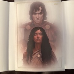 Fallen City by Adrienne Young (2025, HC) Hand-Signed With Photos & Page Overlay