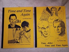 Lot of 2 Star Trek Fanzine. „Time After Time And Time Again” Crossover.