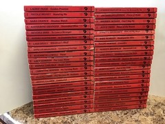 Silhouette Desire Paperbacks 1988 Lot of 42 Vintage #404-406,410-429 & 431-449
