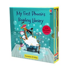 Usborne My First Phonics Reading Library 12 Books Paperback Box Set – Ages 0-5