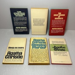 Vintage Agatha Christie Mystery Paperback Lot Of 48 (1960s-1980s) Pocket, Dell