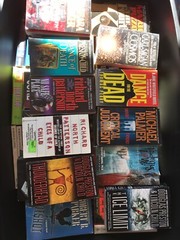 Lot Of 20 Suspense Crime Mystery Thriller Fiction Paperback Books Random Mix Lot