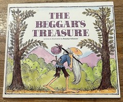 THE BEGGAR’S TREASURE : by Rosalyn Schanzer : vintage