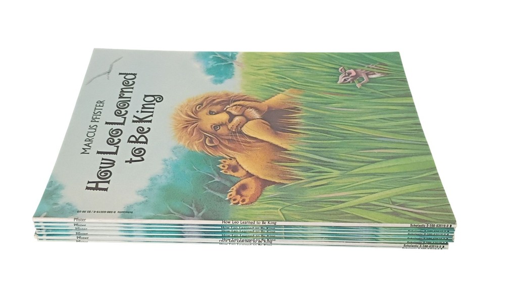 How Leo Learned to Be King by Marcus Pfister Paperback, Lot of 7, 2nd Grade
