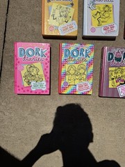 Lot Of 9 Dork Diaries Books By Rachel Renee Russell – 8 Hardcover, 1 Paperback