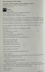 SIGNED “Jeffrey Gitomer’s Little Gold Book of Yes! Attitude” Lifetime Of Success