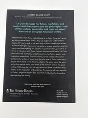 Ursula K. Le Guin Conversations on Writing Advance Reader’s Copy Book A20