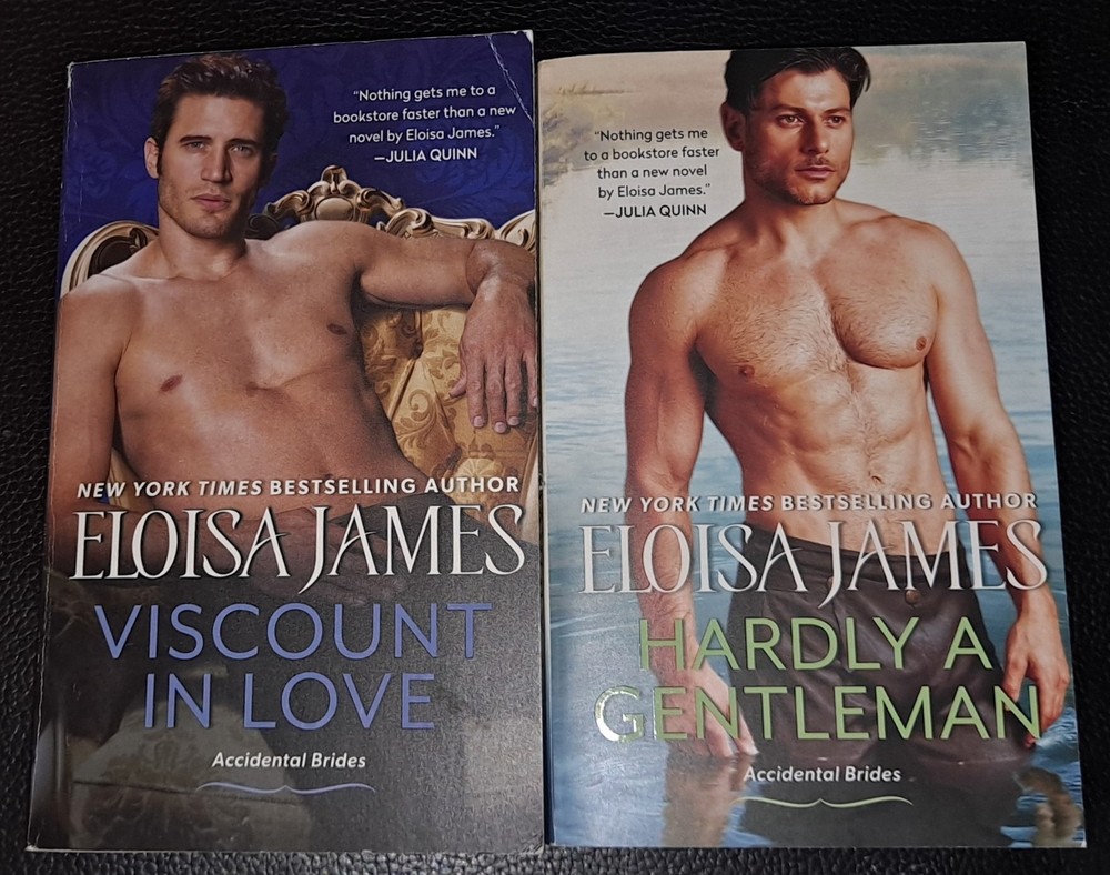 Complete ACCIDENTAL BRIDES Series by ELOISA JAMES Lot of 2 PBs