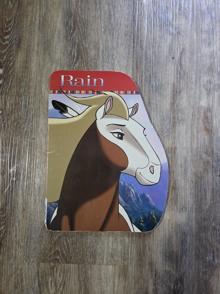 Spirit: Stallion of the Cimarron Rain Board Book Illustrated, 2002 Golden Books