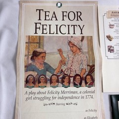 Felicity’s Theater Kit American Girls Pastimes Vintage Collection