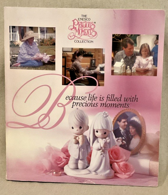 15th Anniversary Enesco Precious Moments Collection Jumbo Giftbook 156 Pages