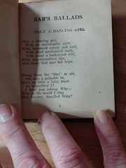 1921 Small Book Bab Ballads W.S. Gilbert Classic Literature NY Little Leather