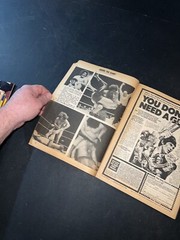 Wrestling Picture Book Magazine Spring 1980 Dusty Rhodes Cover WWF NWA Mid South