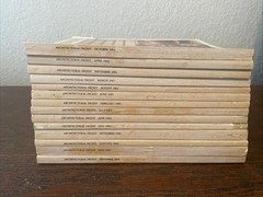VTG Architectural Digest Lot Of 14 Magazines 1982 1983 1984 Various Mixed