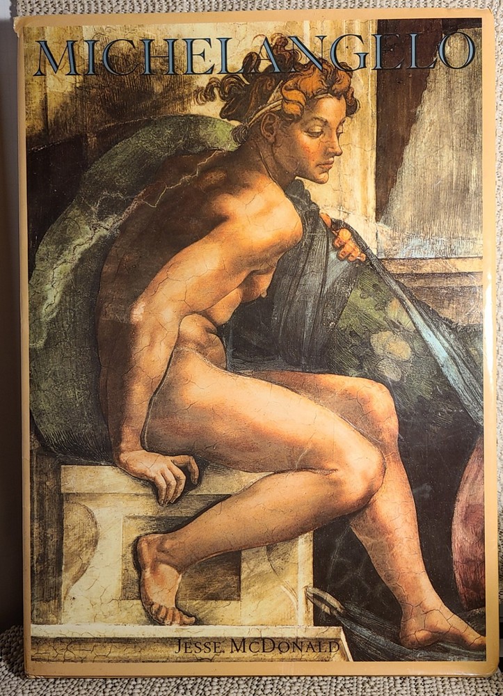 Michelangelo by Jesse McDonald (1995 Hardcover) 112 Pages with Dust Jacket
