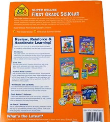 Super Deluxe 1st Grade Scholar By School Zone Publishing Co. (crate-32-1400
