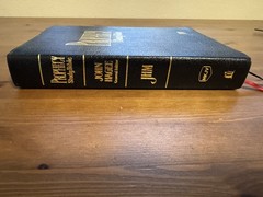 1997 Prophecy Study Bible John Hagee Ministries NKJV Black Bonded Leather