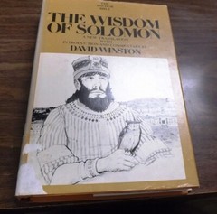 Anchor Bible Commentary Volume 46 The Wisdom of Solomon David Winston 1979