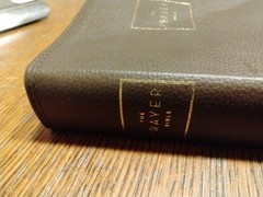 The Prayer Bible Pray Gods Wor – Leather Bound – GOOD CLEAN
