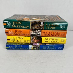 Jenn McKinlay Library Lover’s Mystery 4 Hardcover Book Lot First Editions
