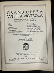 Grand Opera with A Victrola Book (256 pages)