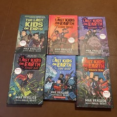 THE LAST KIDS ON EARTH Series, 1-6, Hardcover NETFLIX Original (book 4 paper )