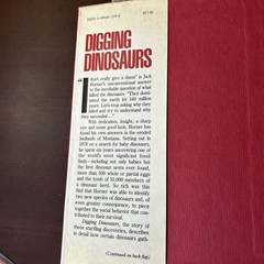 Digging Dinosaurs by James Gorman and John R. Horner (1988, 1st Edition)